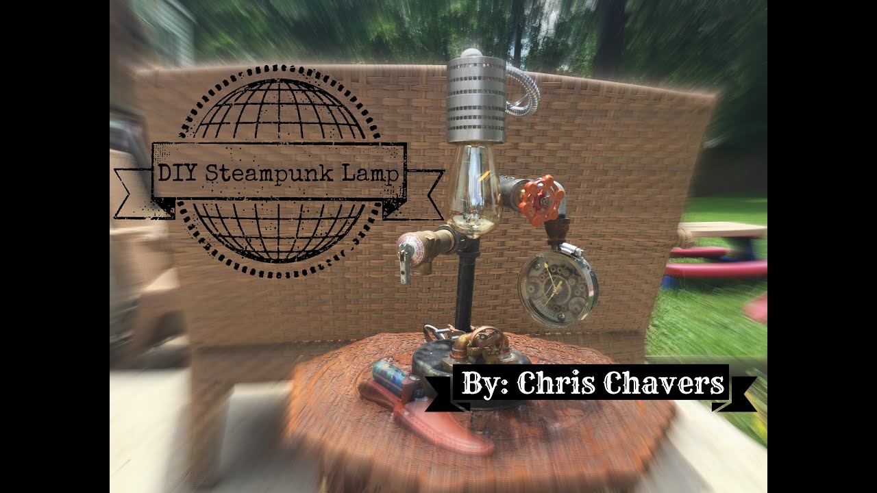 DIY STEAMPUNK LAMP