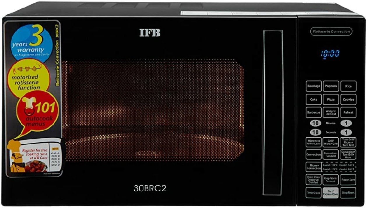 IFB microwave 30L rotisserie convection unboxing video demo in telugu @CRS Kitchen