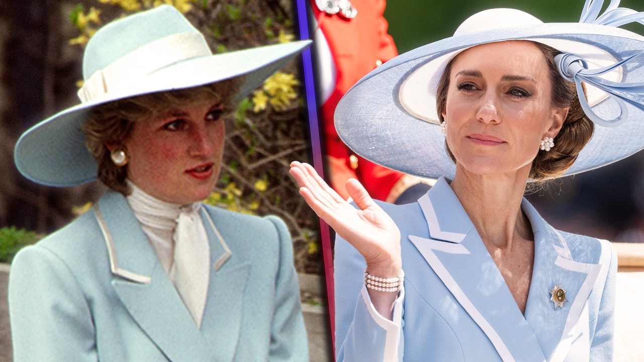 Kate Middleton Channels Princess Diana at King Charles' Trooping the Colour Celebration