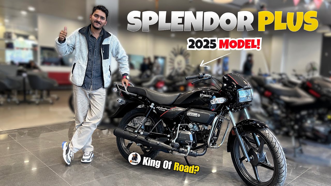 👌2025 New Hero Splendor Plus Xtec 2.0 Features Review - On Road Price & Mileage @BikesHunt