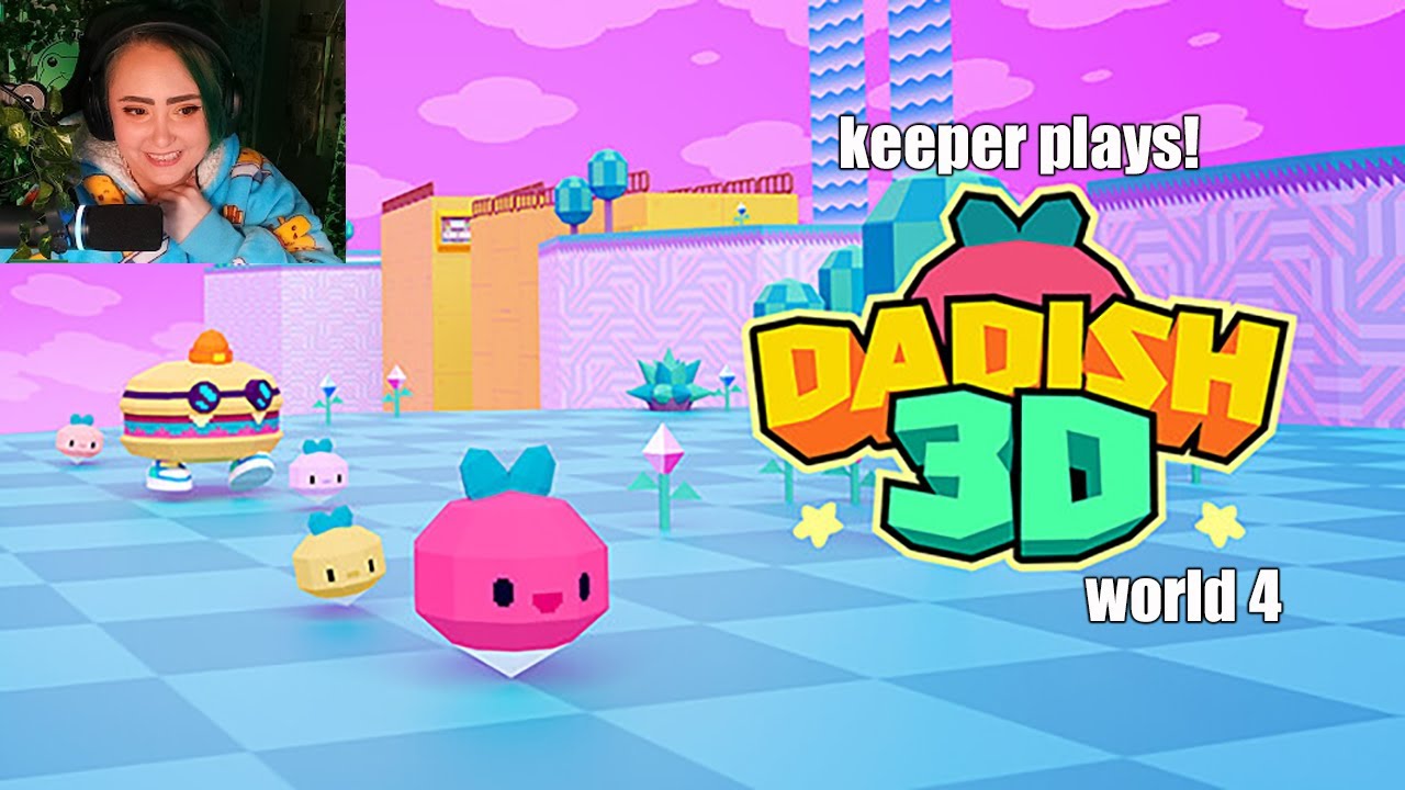 Dadish 3D: World 4 | Keeper Plays!