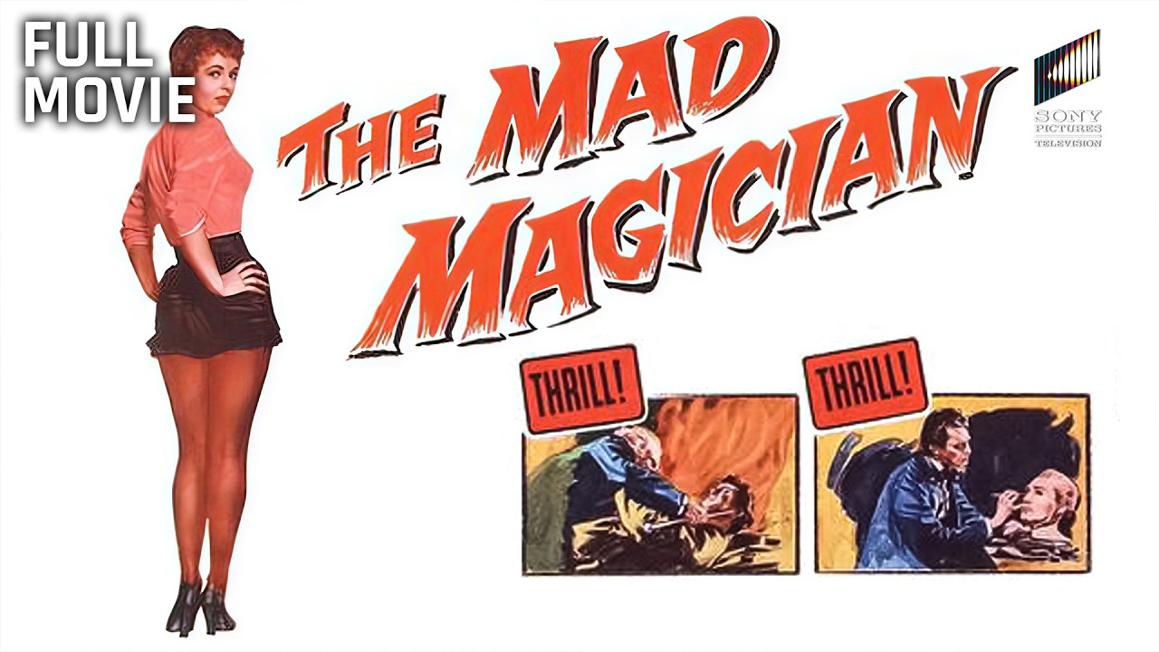 The Mad Magician | Full Movie | Starring Vincent Price, Mary Murphy, Eva Gabor & John Emery
