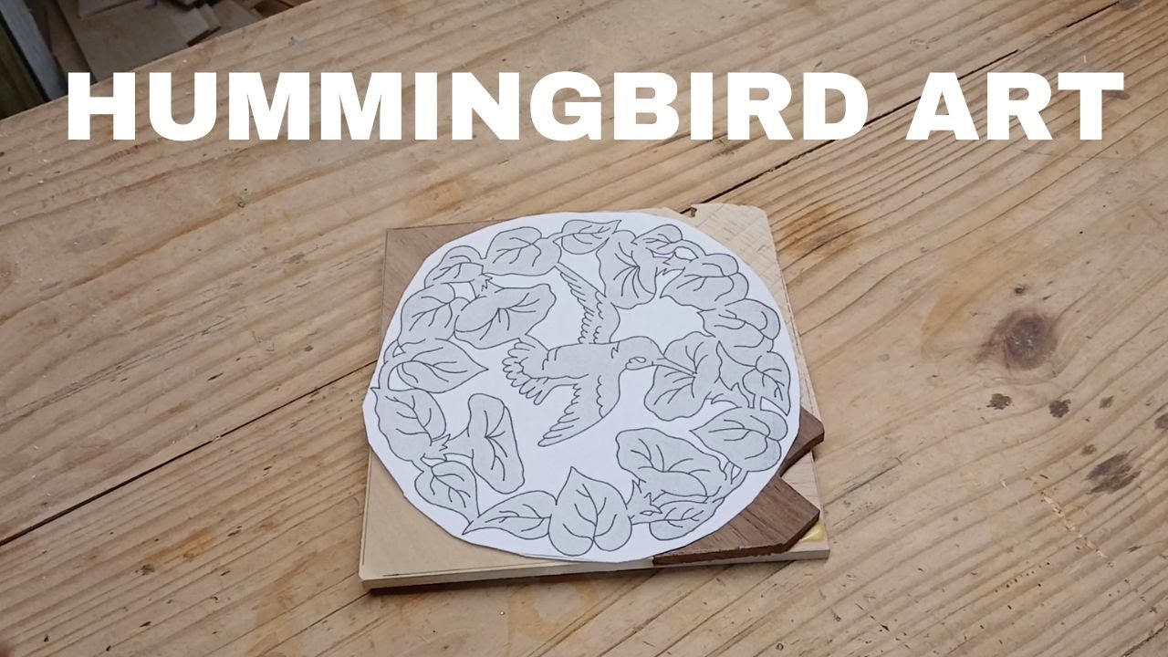 Scroll Saw Bird Art With Layered Wood