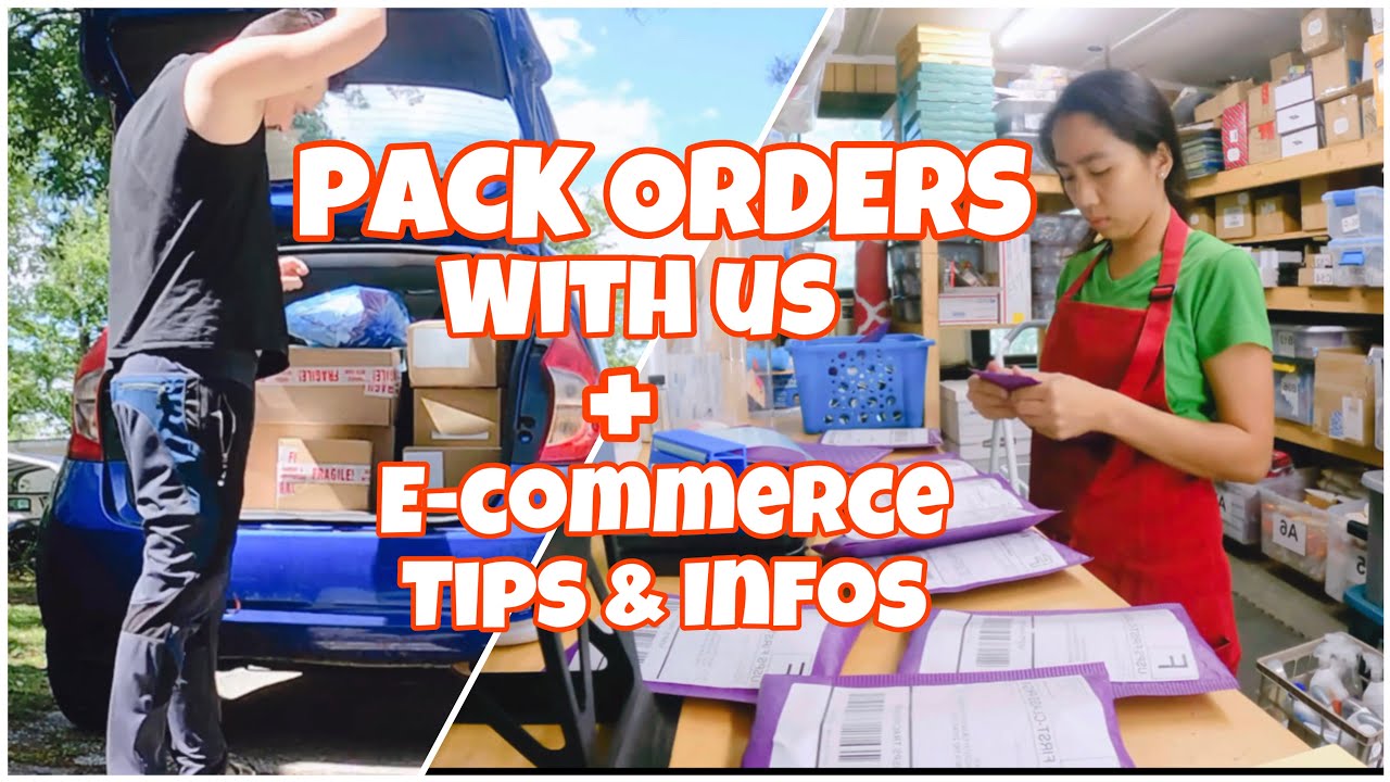 Magkano ang Kita namin Per Day? Pack Orders with Mezzy Fam / Pinay Online Seller in USA