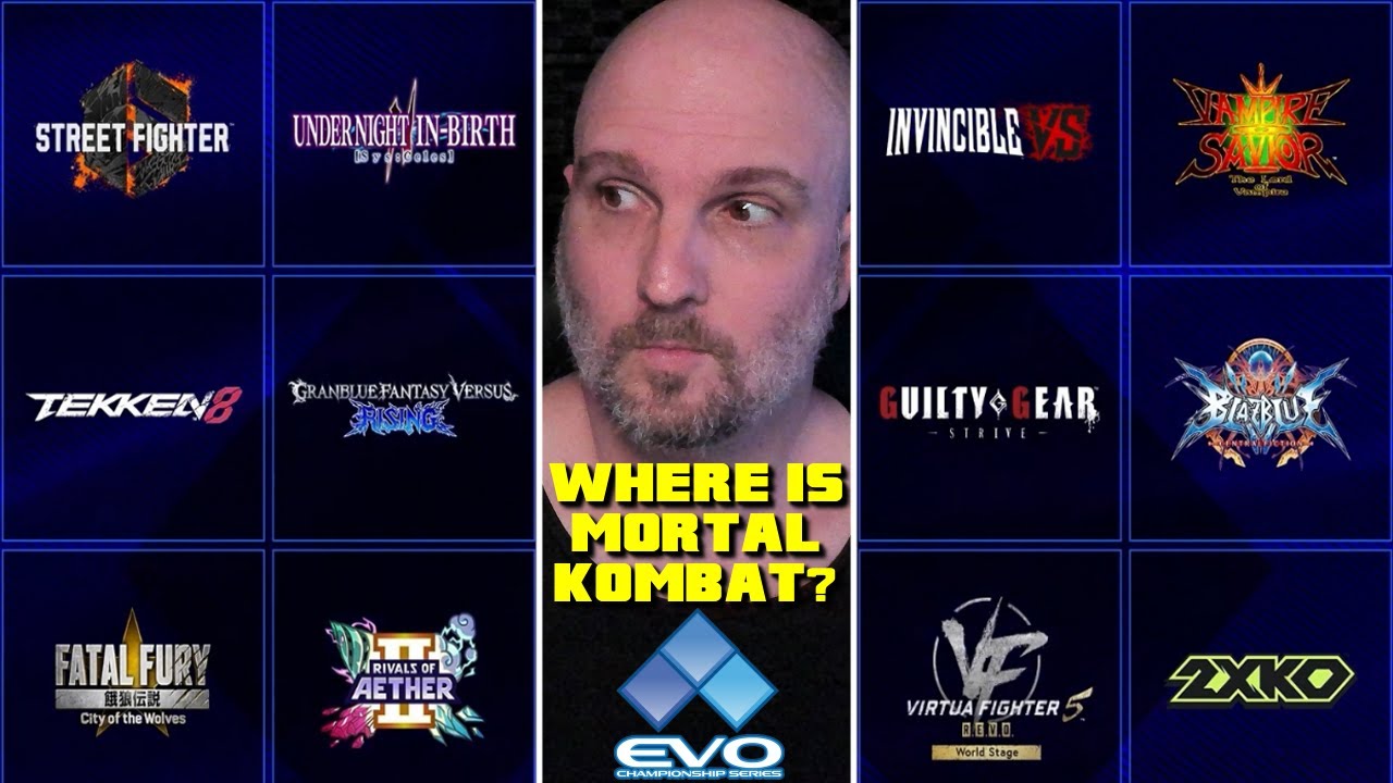 Mortal Kombat ОТСУТСТВУЕТ на EVO!! Полный список всех файтингов EVO 2026