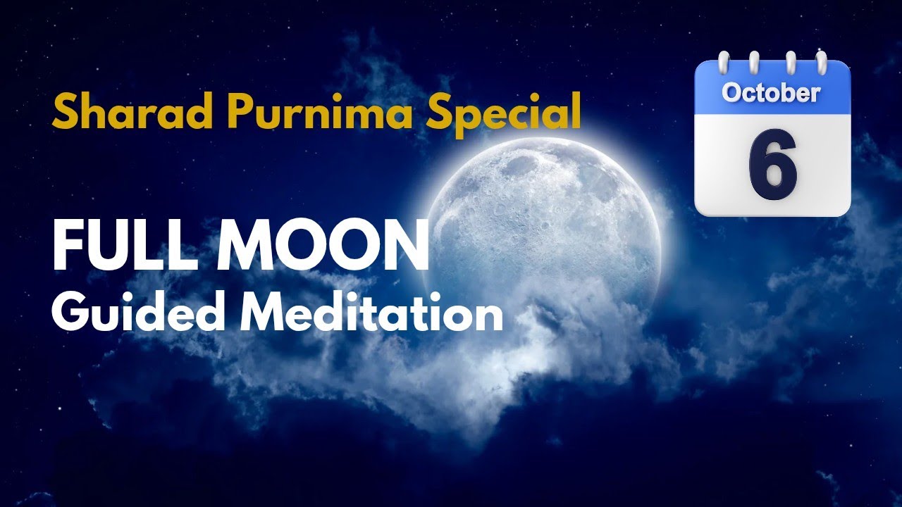 Full Moon Meditation | Awaken the 16 Kalas | Moonlight Healing & Abundance