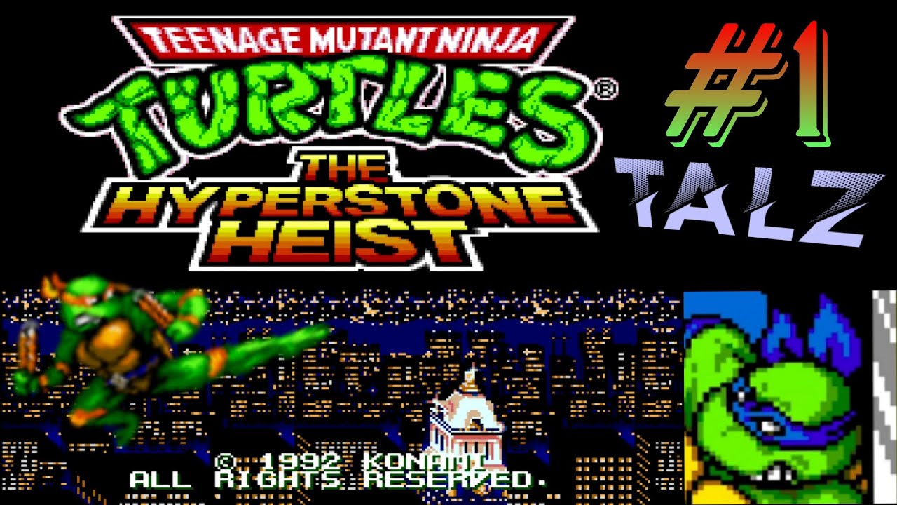TALZ #3 ; TMNT the hyperstone heist : c'est tellement cool oui 🐢🥷