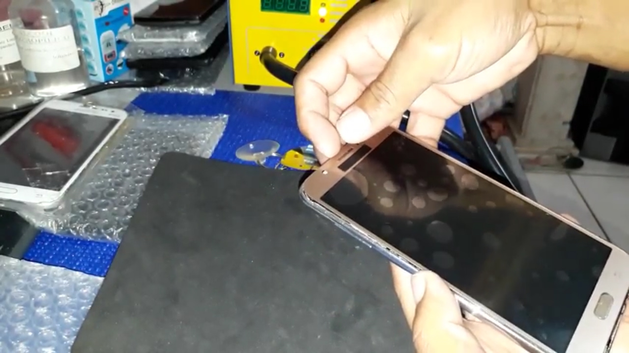Troca da tela Samsung Galaxy j7 touch screen LCD frontal  completa  j7