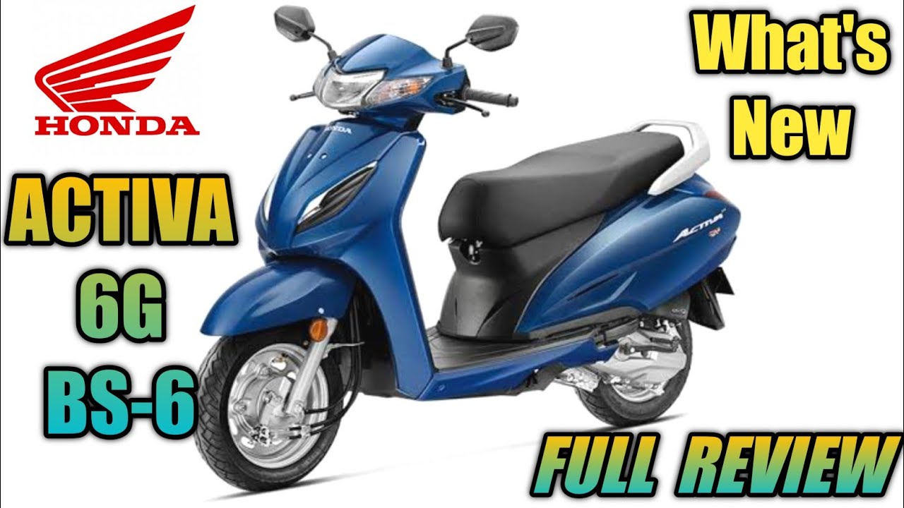 Activa 6G BS-6  Fi//Detailed Full Review//Whats New In Activa 6g 2020//Mileage//BvjTech
