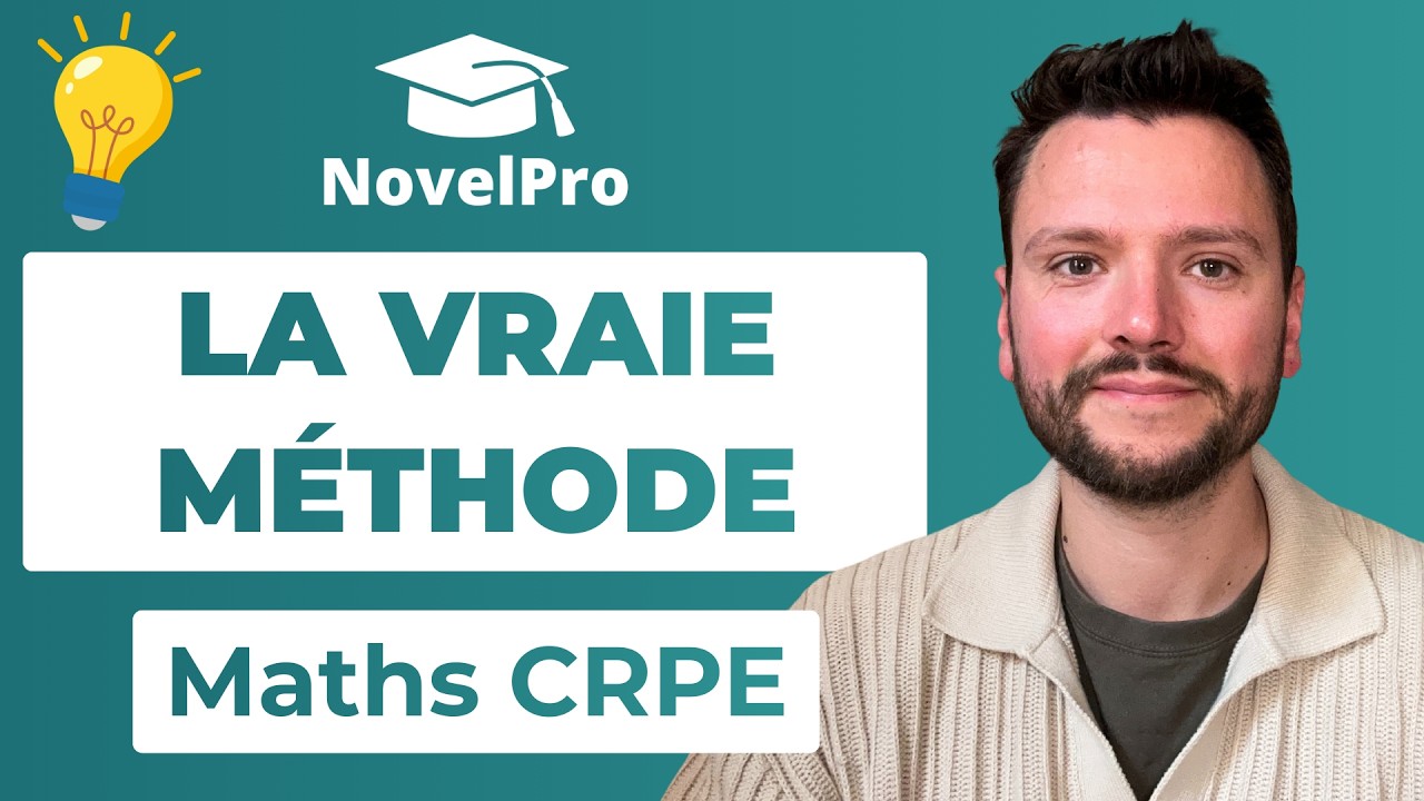 MATHS DU CRPE : LA RÉDACTION POUR AVOIR 20/20