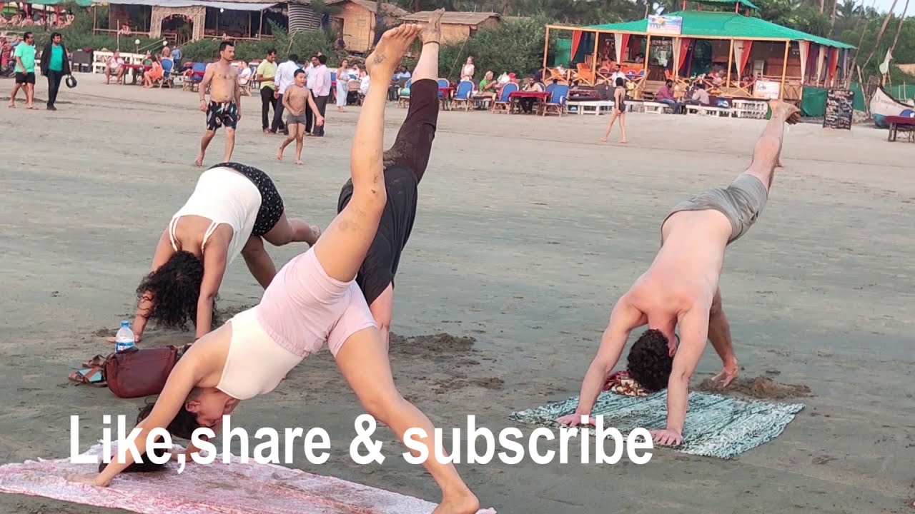 Best Russian Beach in Goa 2020 | Arambol Russian market | Beach Massage