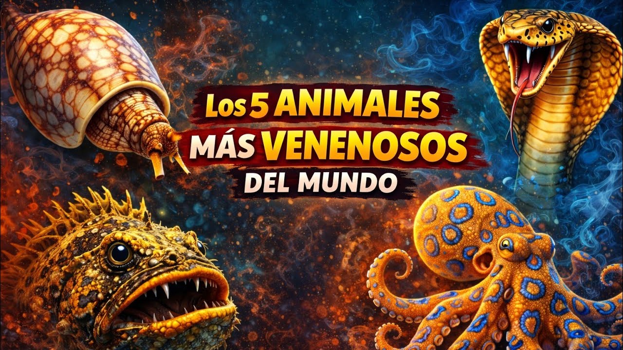 Los 5 animales más venenosos del mundo 