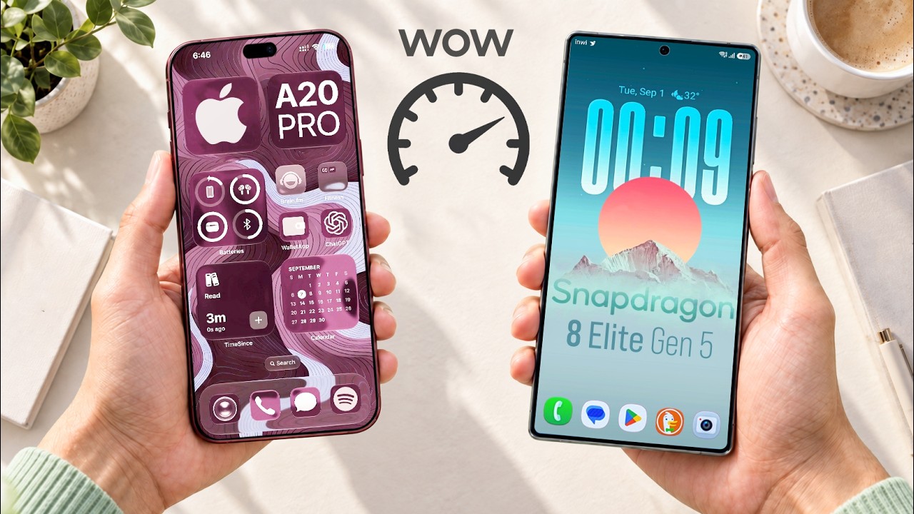 iPhone 18 Pro Max против Samsung Galaxy S26 Ultra &mdash; Тест скорости (ШОК)