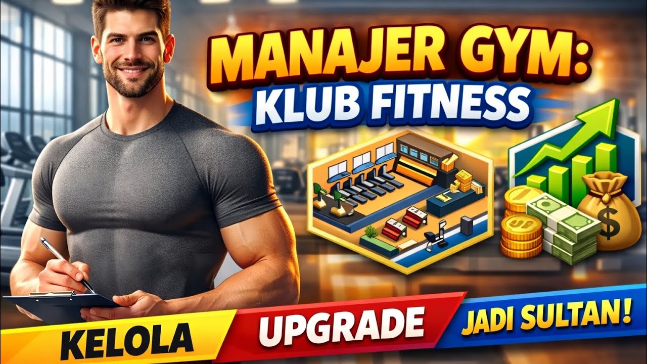 Manajer Gym: Klub Fitness- Gameplay Walkthrough - (Android, iOS)