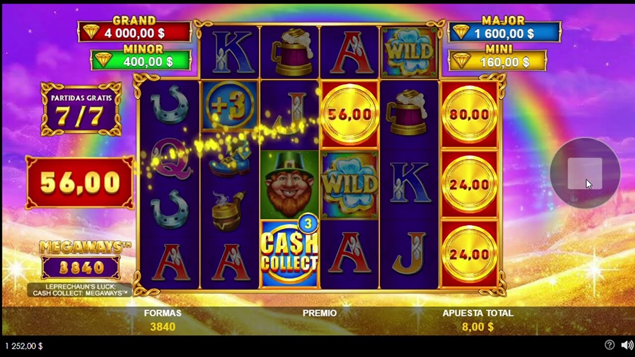 COMPRANDO BONOS EN 🍀 LEPRECHAUN  🎰CASH COLLECT #freegames #slot #casino