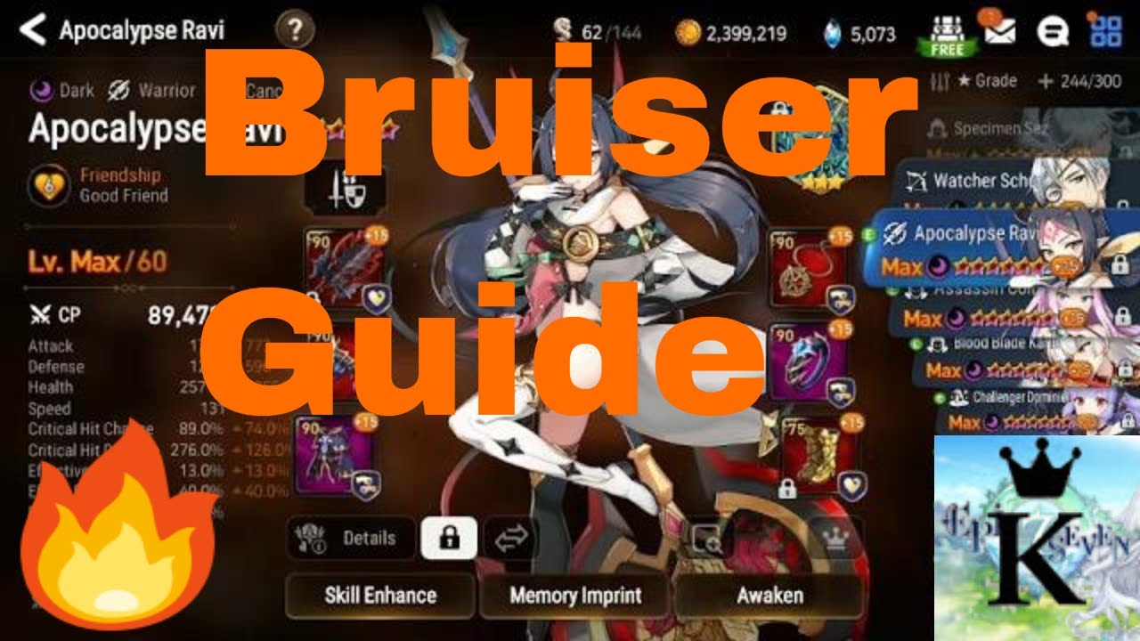 Epic Seven: Full Intro to Bruisers and Sample Builds