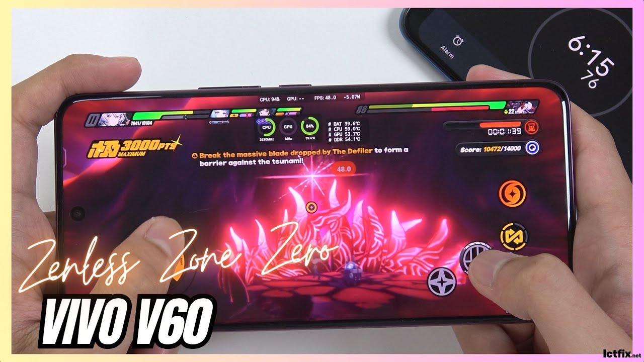 vivo V60 Zenless Zone Zero Gaming test | Snapdragon 7 Gen 4, 120Hz Display