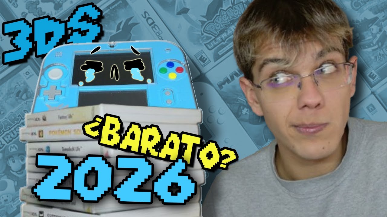 ¿se puede COMPRAR algún modelo de 3DS barato en 2026? 🟦 || consolas y juegos más económicos [2DS]