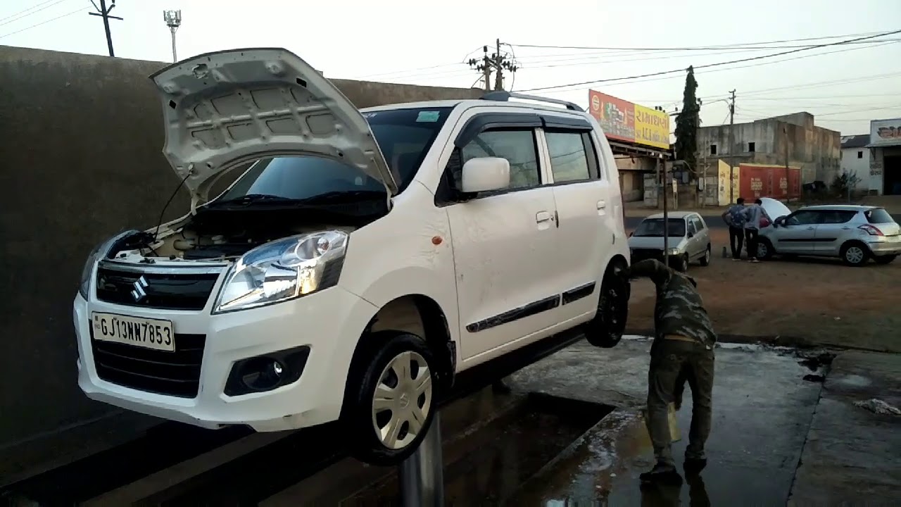 Maruti Suzuki Wagon R VXi Washing | Interior & Exterior Full Wash Car | Full car wash kese Kare |