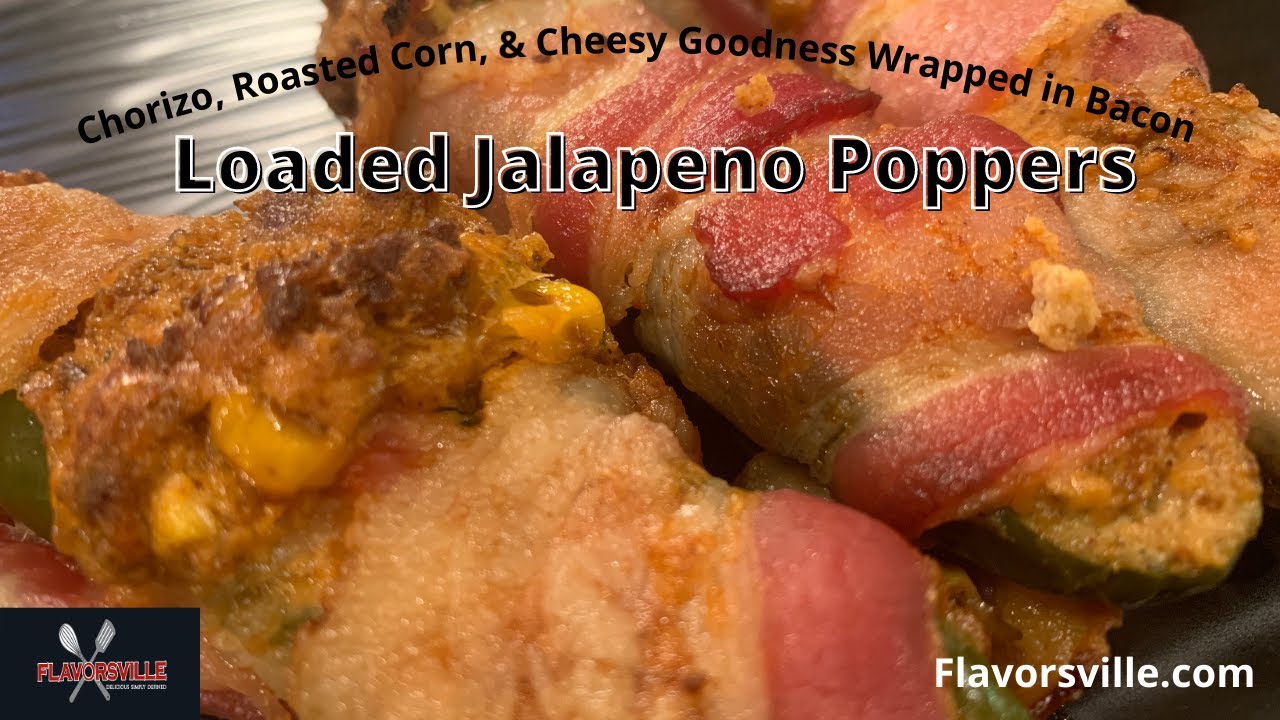 Loaded Jalapeno Poppers
