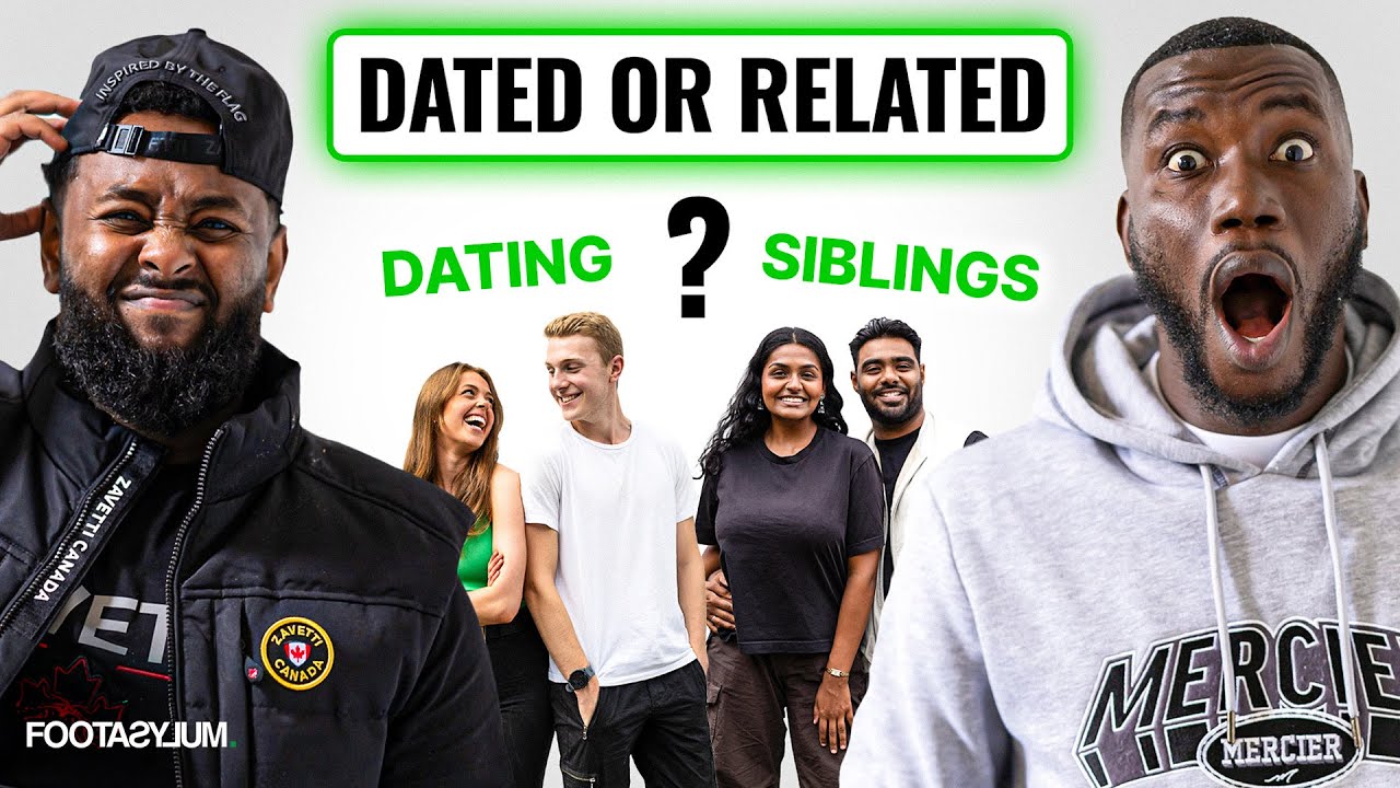 Harry Pinero convinced siblings are dating?! | Dated or Related EP 1| @Footasylumofficial