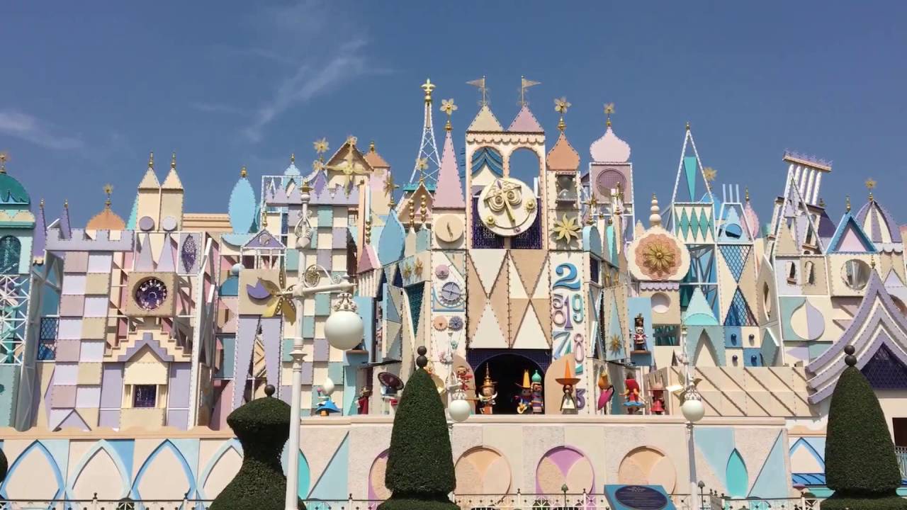 It's a small world clock parade