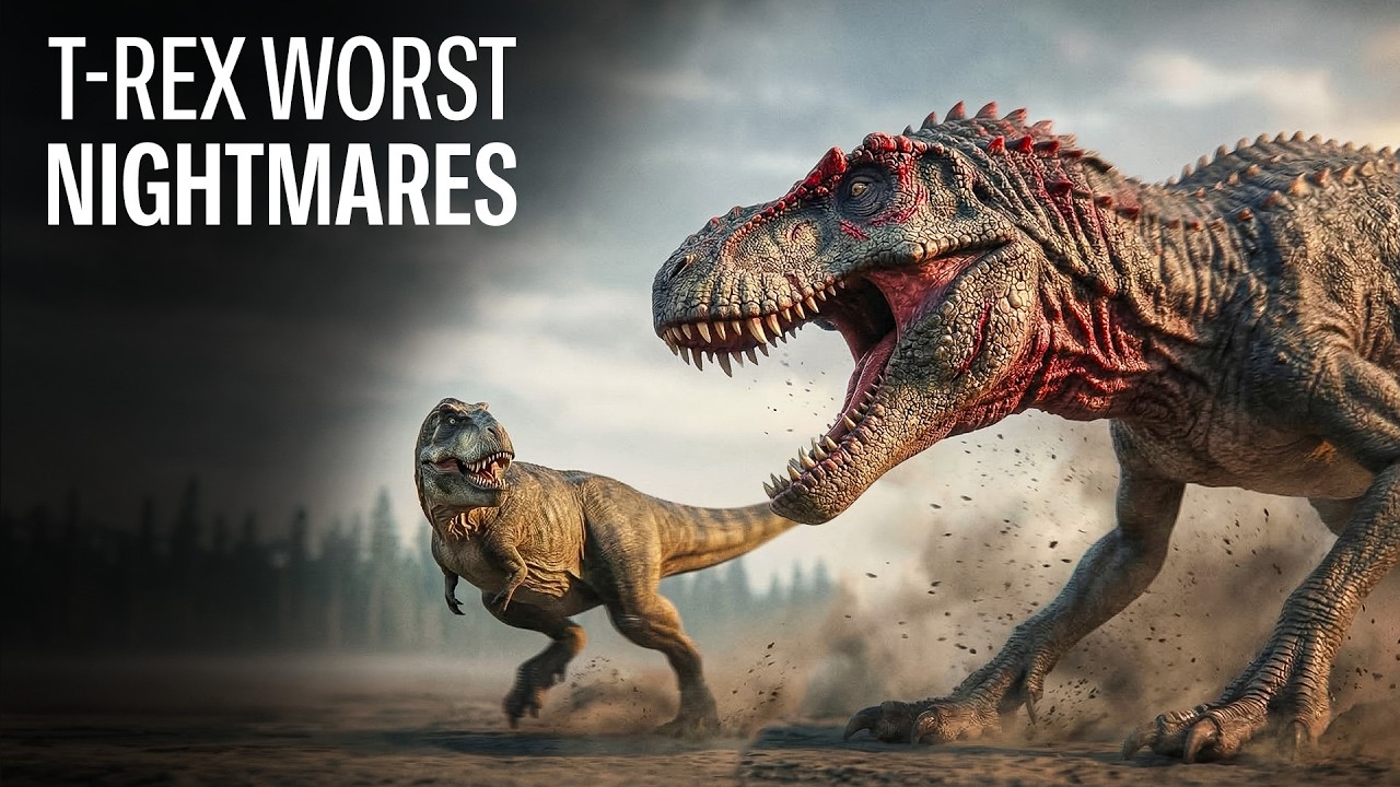 T-Rex'e Kabuslar G&ouml;rd&uuml;ren Dinozorlar | Tarih &Ouml;ncesi Belgeseli