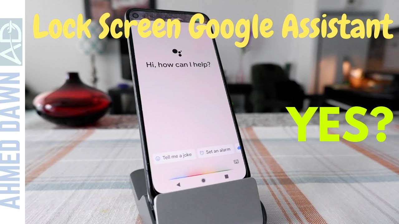 Как использовать Google Assistant на заблокированном экране | Как использовать Google Assistant, ...