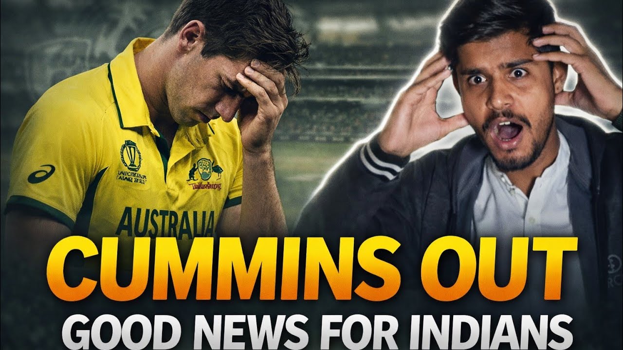 Pat Cummins ruled out from T20 world cup 2026 | good news for Indians