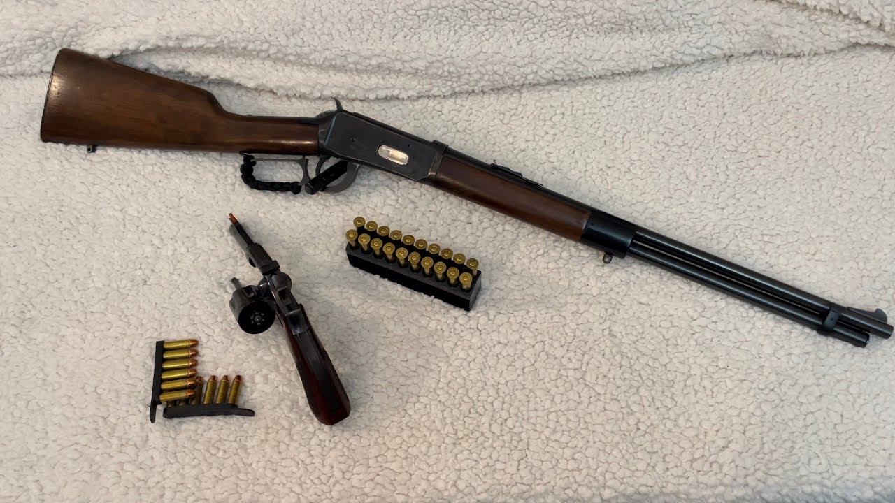 Сочетания винтовки и пистолета, часть 15 — Sears Model 54 в 30-30 Winchester и Smith and Wesson M...