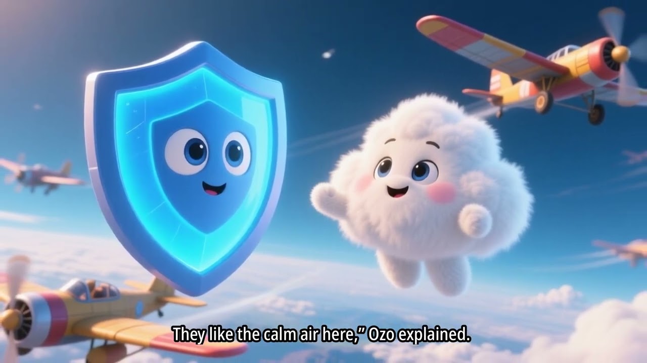 Fluffy's Journey to Atmosphere and its Layers