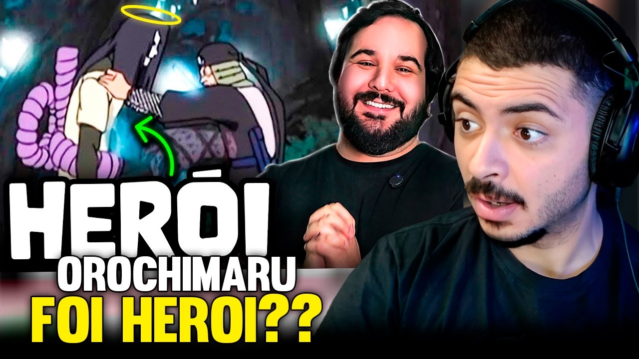 KAMUZ REAGE: O FIM DO MAIOR VILÃO DE NARUTO! | OROCHIMARU VS. TERCEIRO HOKAGE | ZÉ RENACHO