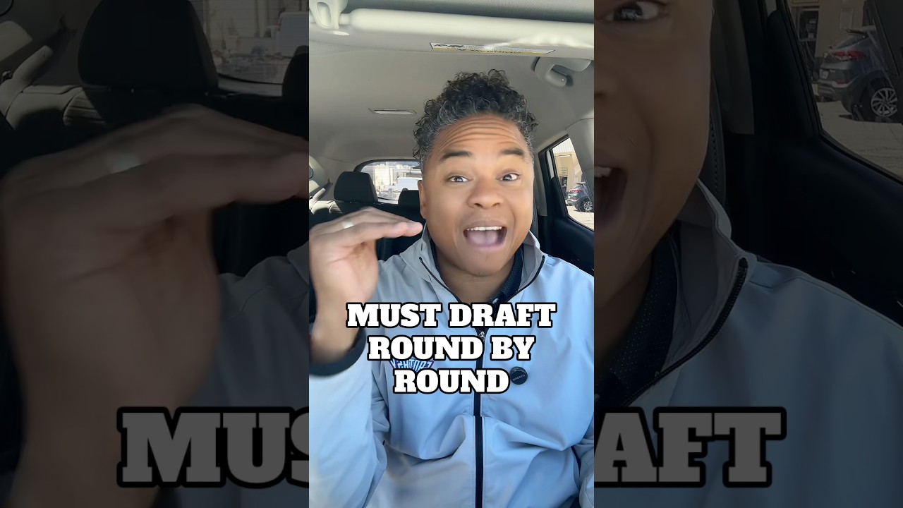 MUST DRAFT Round by Round Guide || 2025-2026 NBA Fantasy Basketball