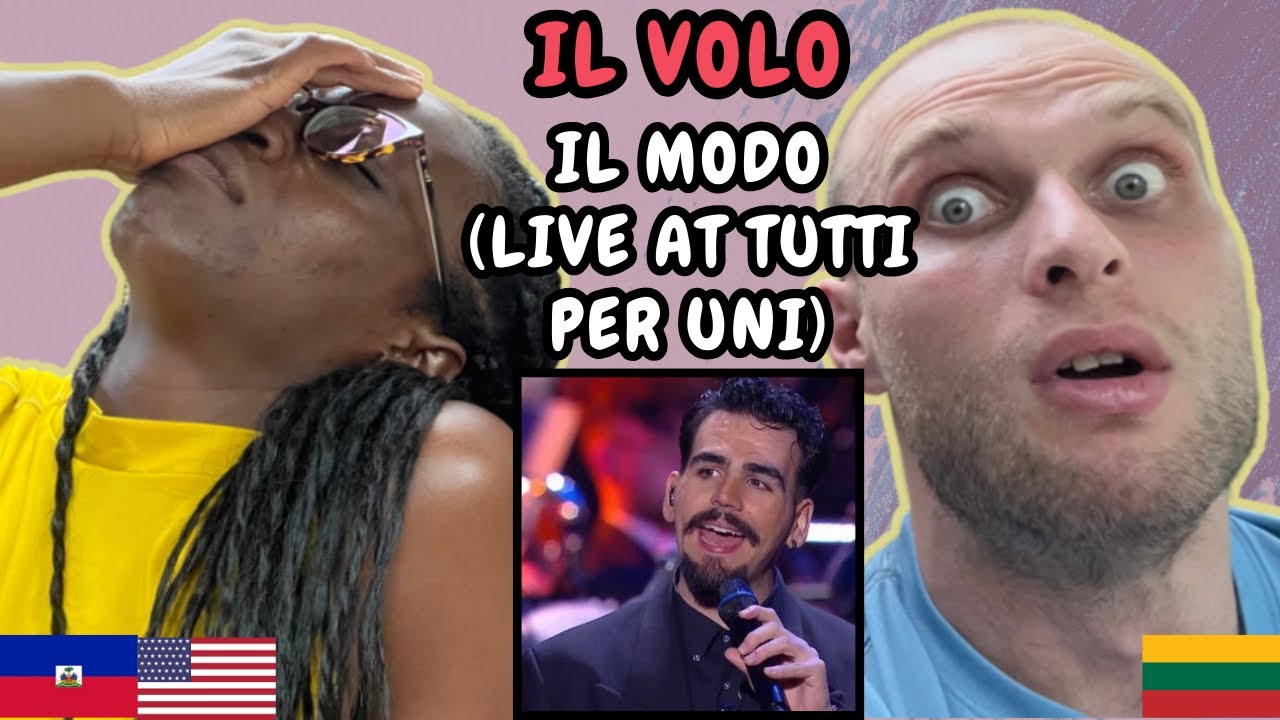 REACTION TO Il Volo - Il Mondo (Live at Tutti Per Uno) | FIRST TIME HEARING IL MONDO