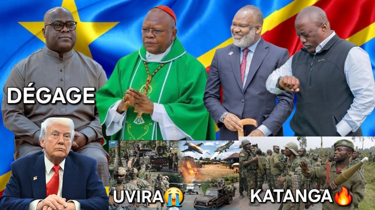 FTSHISEKEDI COINCÉ, RÉBELLION MDKC AU KATANGA 4 VILLES TOMBÉS, NANGAA À UVIRA:AMBONGO,JKK,USA 9.3.26