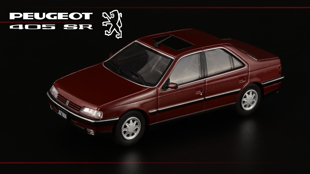 Девяностые по-французски: Peugeot 405 SR 1993 • Масштабные модели автомобилей Франции 1:43