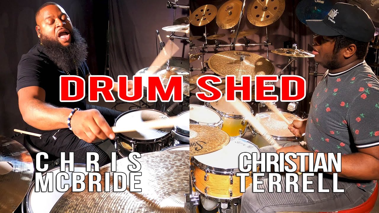Chris McBride and Christian Terrell Drum Shed
