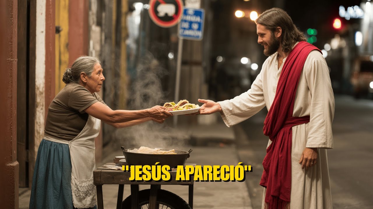 UNA ABUELA TRAICIONADA ENCONTR&Oacute; A JES&Uacute;S VENDIENDO TACOS... LO QUE PAS&Oacute; TE HAR&Aacute; LLORAR