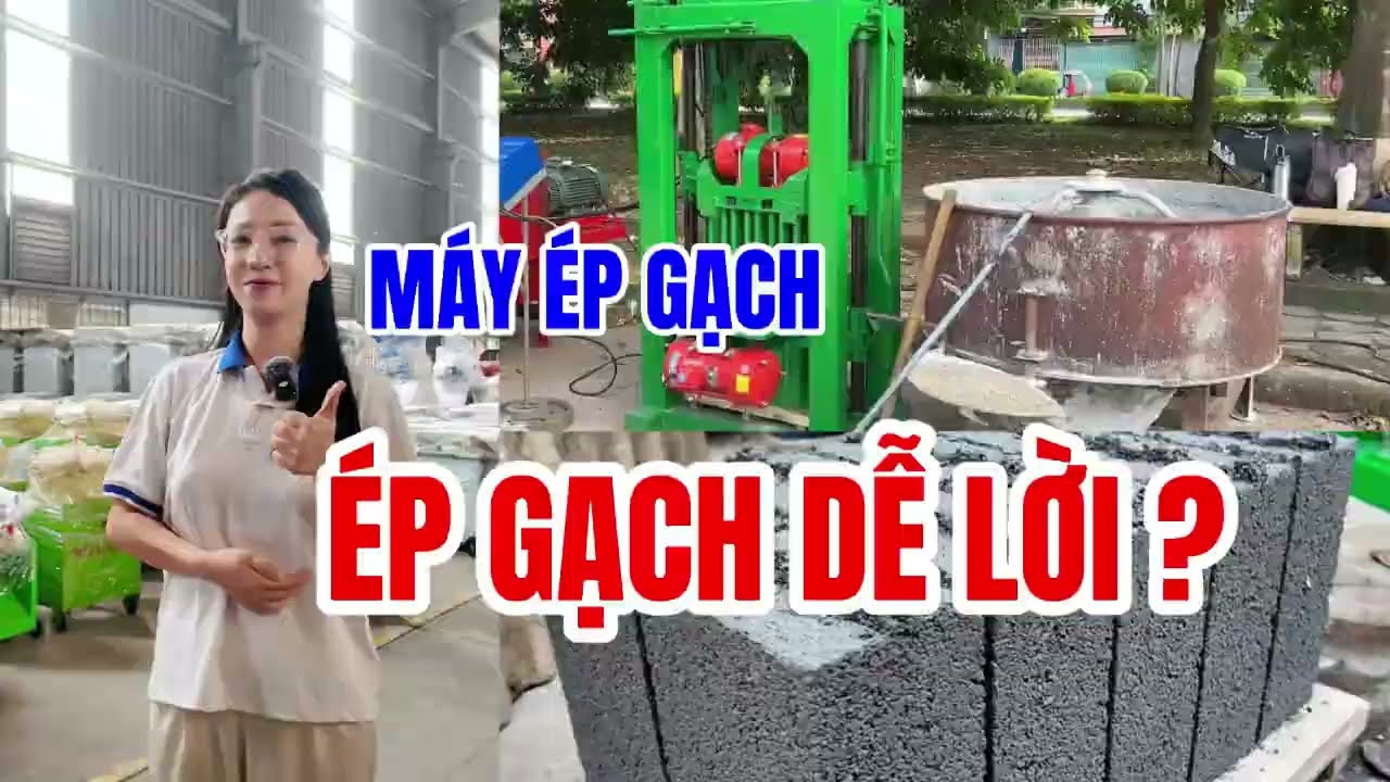 Ép gạch dễ lời? - Khởi nghiệp cùng Bình Quân.
