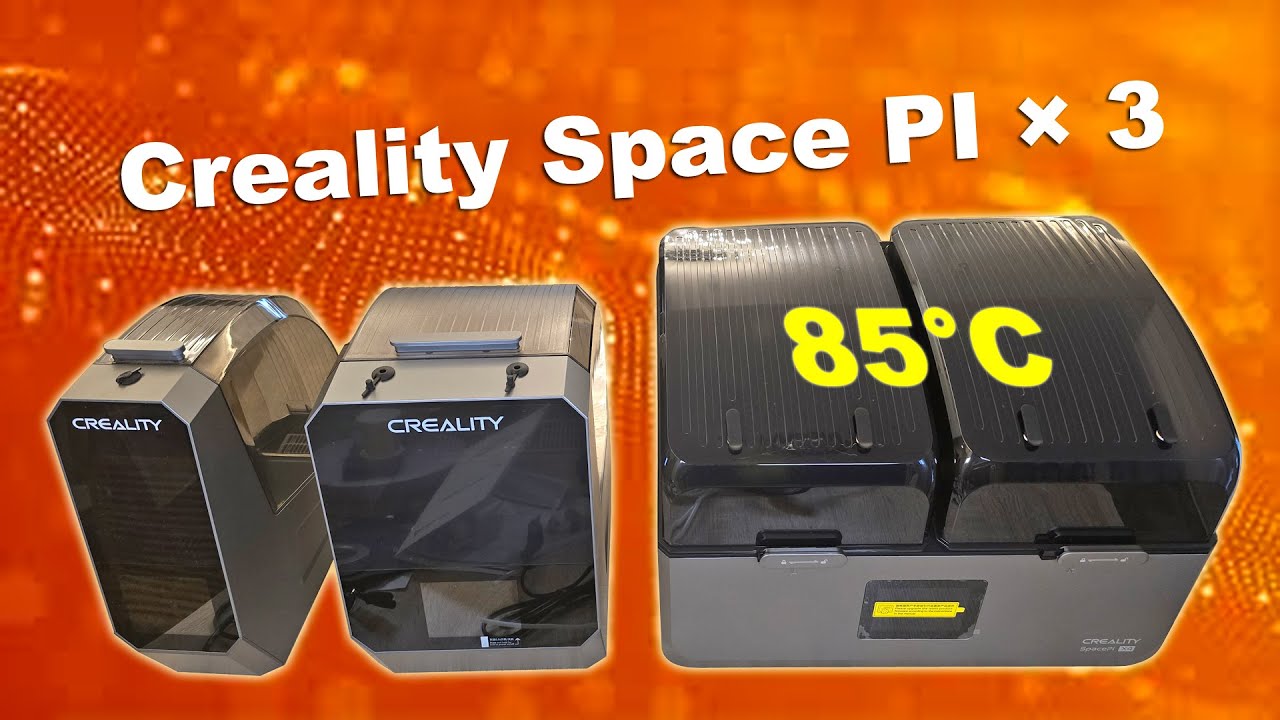 3 Creality Space Pi Filament Dryers Compared – Original, Plus & X4