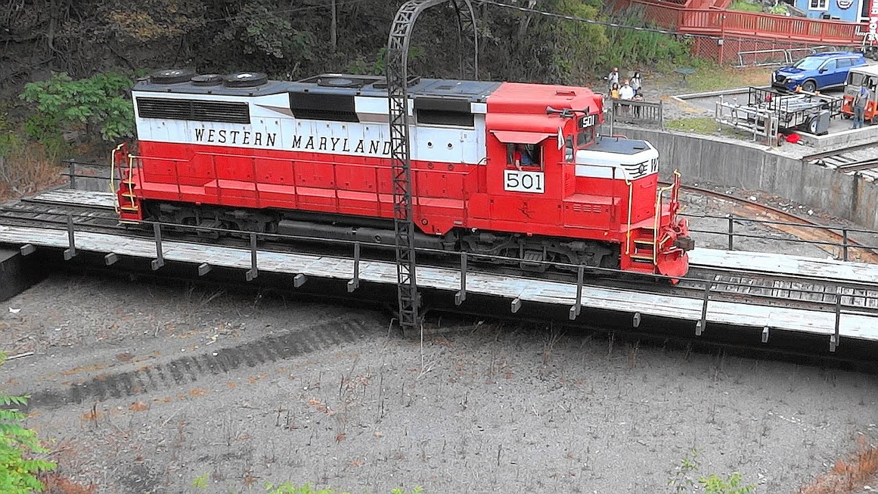 Chasing the Western Maryland Frostburg Flyer Train 🦆