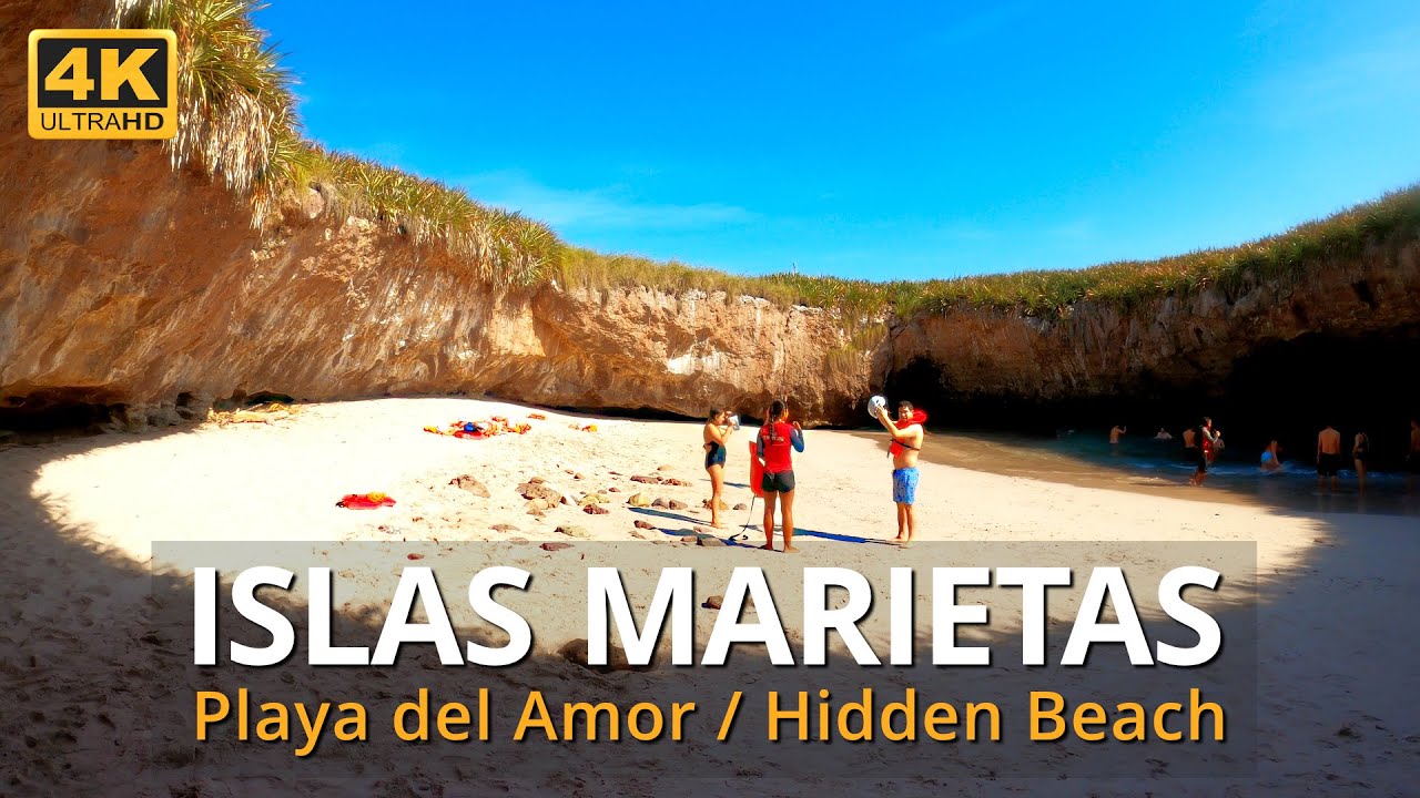 Paseo Playa del Amor (Playa Escondida) Islas Marietas / Hidden Beach Marietas Island Puerto Vallarta