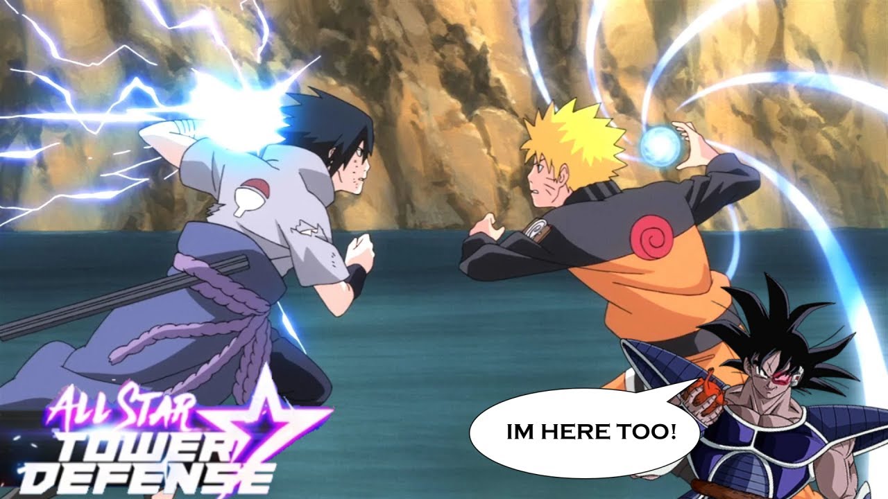 NEW LEVEL 175 NARUTO & SASUKE 6 STARS + TURLES SHOWCASE! - All Star Tower Defense