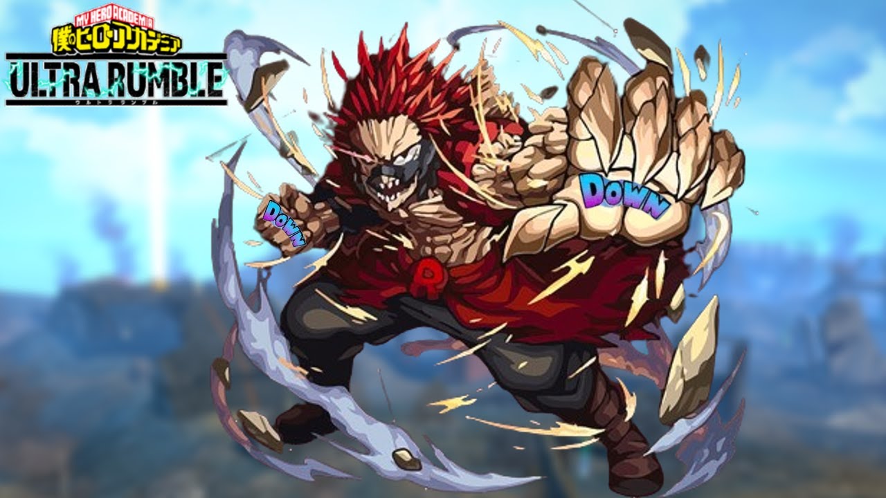 Kirishima is an UNSTOPPABLE FORCE | My Hero Ultra Rumble