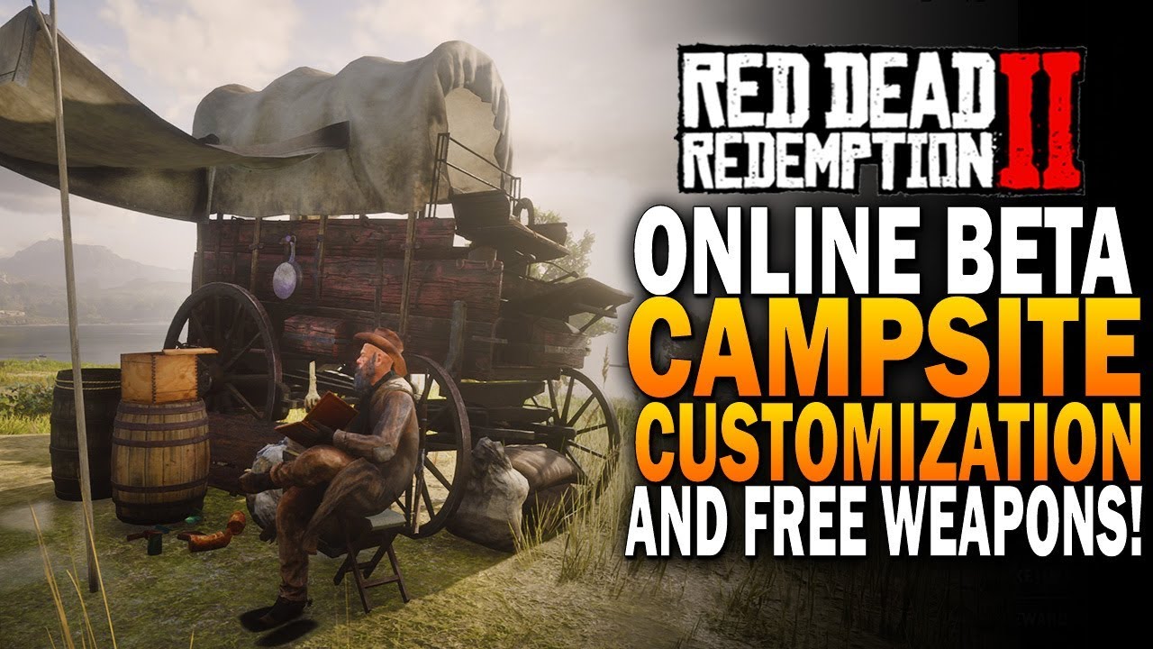 In Depth Camp Customization And How To Get FREE Weapons Red Dead Redemption 2 Online [RDR2]