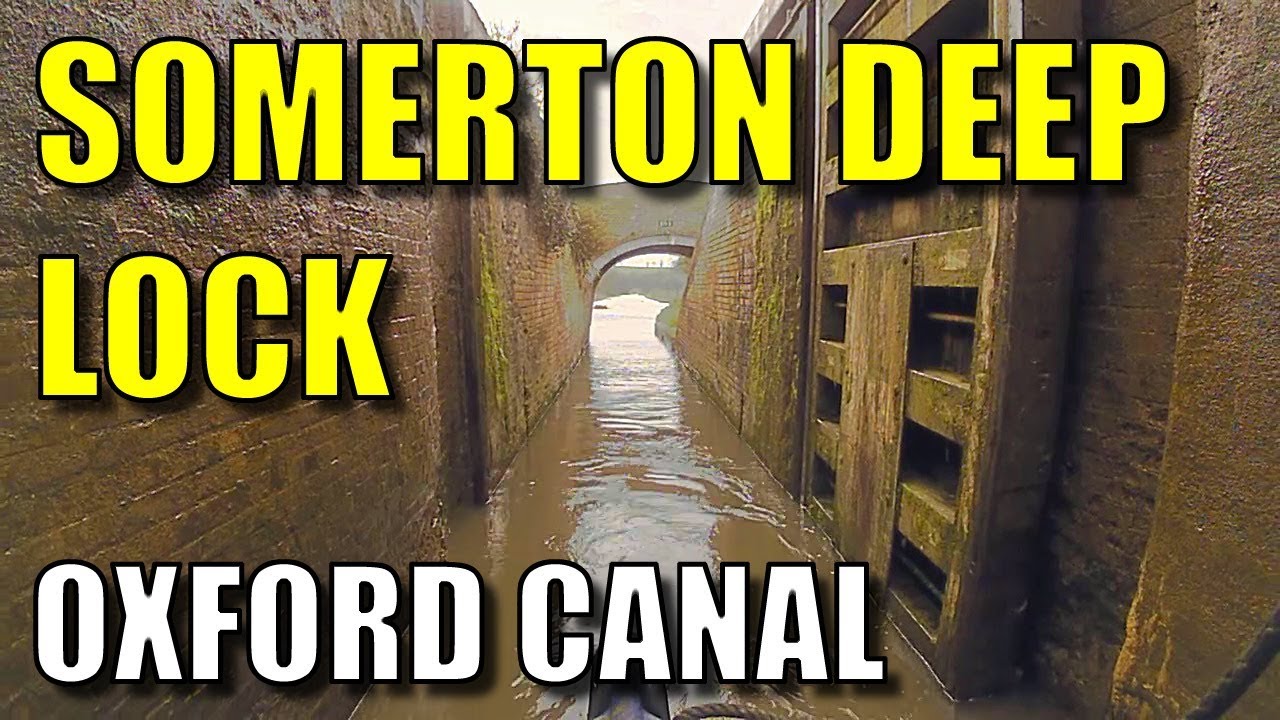Somerton Deep Lock to Heyford Common - A time-lapse Narrowboat trip on the Oxford Canal.