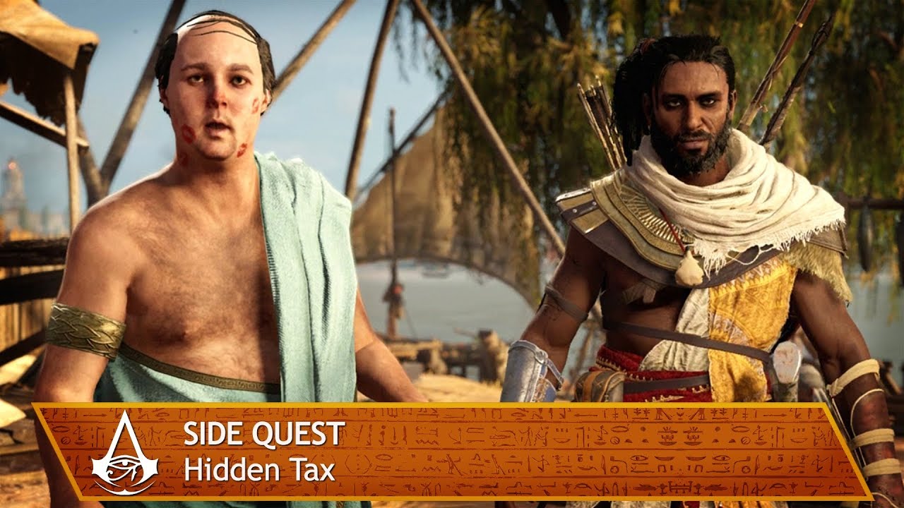 Assassin's Creed Origins &mdash; Побочный квест &mdash; Скрытый налог