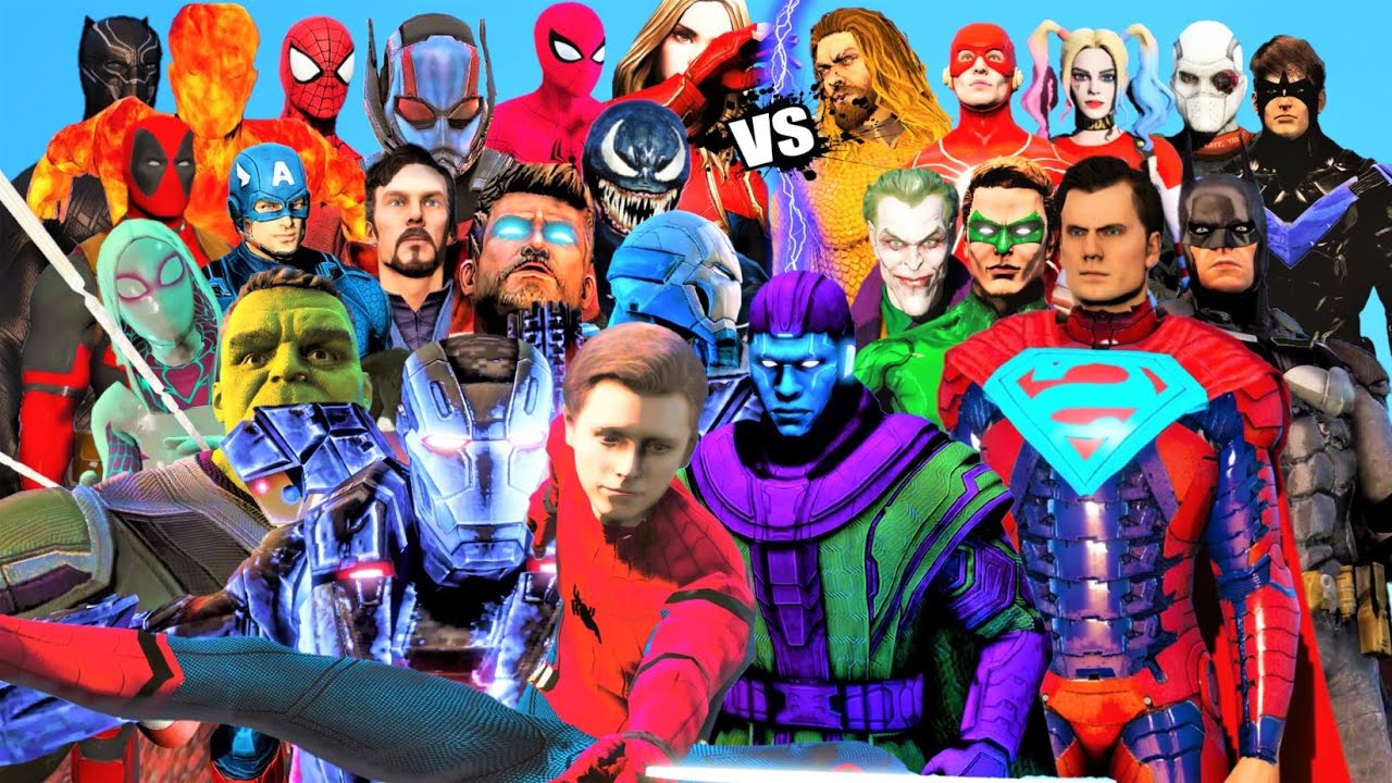 Мстители: Marvel Comics: Secret Wars против Лиги справедливости: DC Comics | Эпическая битва