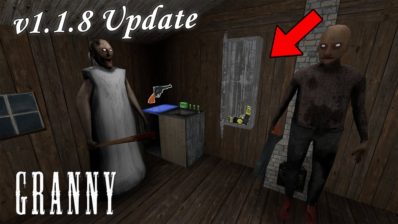 Granny Recaptured v1.1.8 – Official Update! 🔑 New Items & Secrets Unlocked