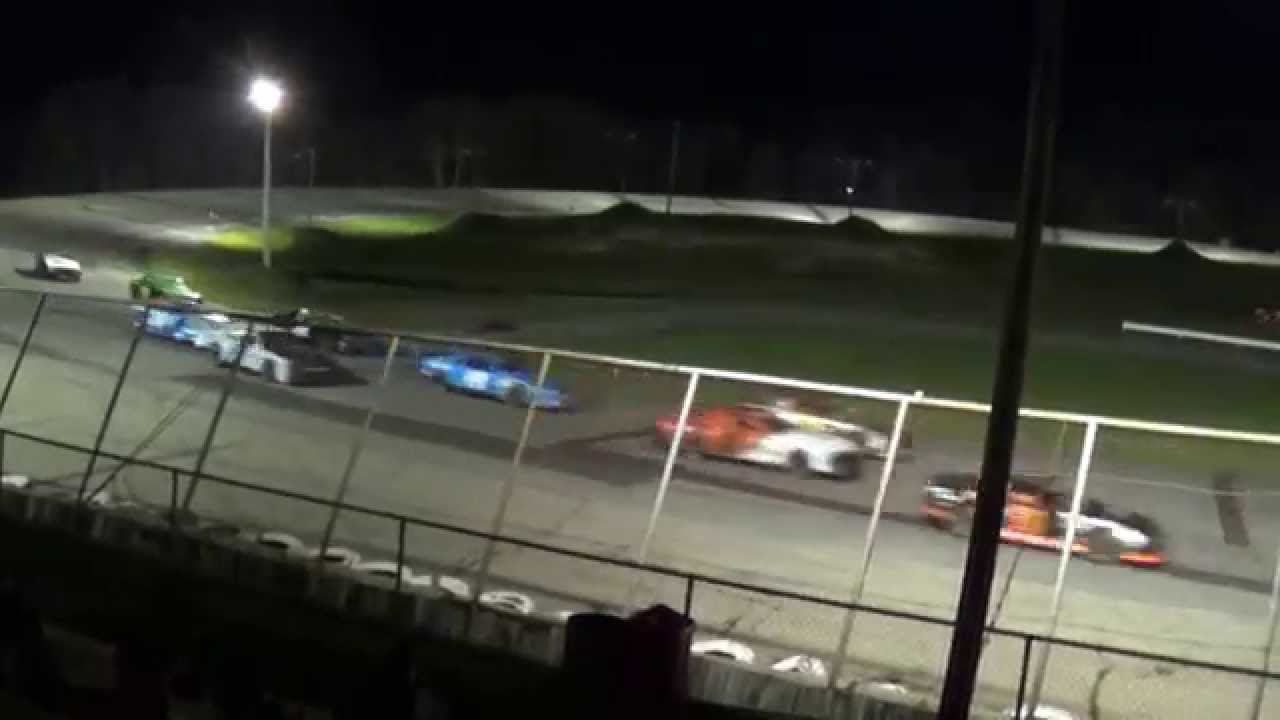 Wiscasset Speedway 5/10/14 Strictly Street Feature Part 1